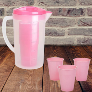 Water Set Jug and Glasses Plastic