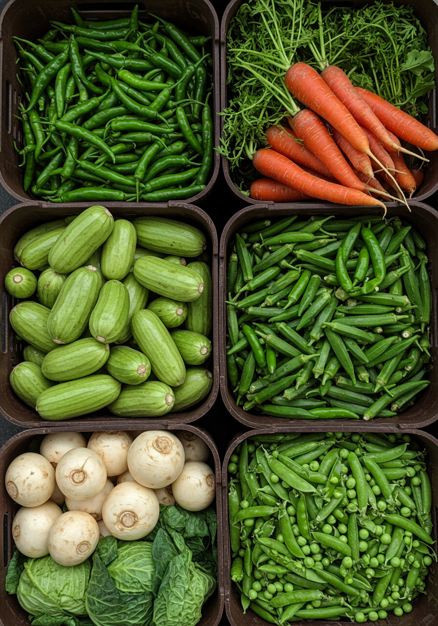 Fresh vegetable export